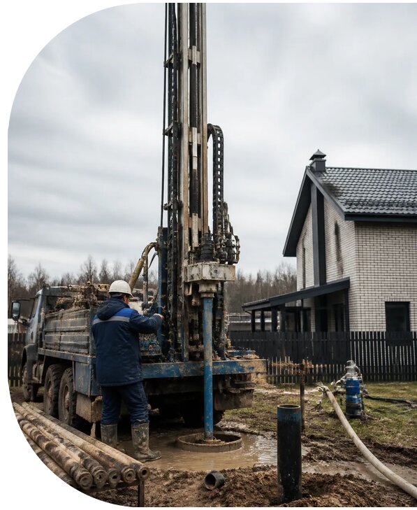 Бурение скважин на воду под ключ в Бирске от 124728 р. | АПаруса-Брк